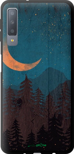 TPU чехол Зоряний ліс для Samsung Galaxy A7 (2018) A750F - 6480b-1582 изображение 