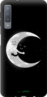 TPU чехол Місячні обійми для Samsung Galaxy A7 (2018) A750F - 6508b-1582 изображение 