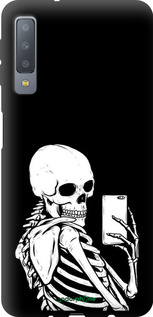 TPU чехол Скелет робить Selfie для Samsung Galaxy A7 (2018) A750F - 6535b-1582 изображение 