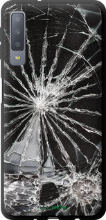 TPU чехол Glass для Samsung Galaxy A7 (2018) A750F - 6608b-1582 изображение 