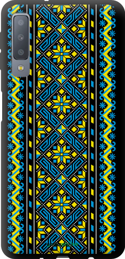 TPU чехол Вышиванка 39 для Samsung Galaxy A7 (2018) A750F - 1173b-1582 изображение 