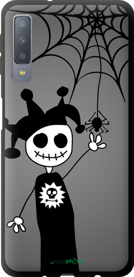 TPU чехол Happy Halloween для Samsung Galaxy A7 (2018) A750F - 1188b-1582 изображение 