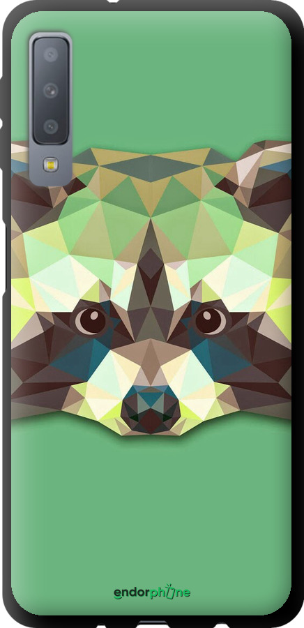 TPU чехол Єнот для Samsung Galaxy A7 (2018) A750F - 1217b-1582 изображение 