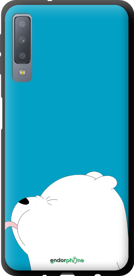 TPU чехол Ведмедик 1 для Samsung Galaxy A7 (2018) A750F - 4358b-1582 изображение 