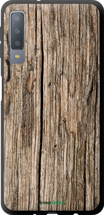 TPU чехол Текстура дерева для Samsung Galaxy A7 (2018) A750F - 4476b-1582 изображение 