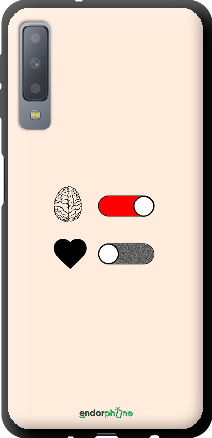 TPU чехол Любов і розум для Samsung Galaxy A7 (2018) A750F - 4553b-1582 изображение 