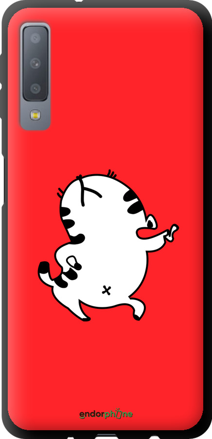 TPU чехол Кошеня для Samsung Galaxy A7 (2018) A750F - 4577b-1582 изображение 