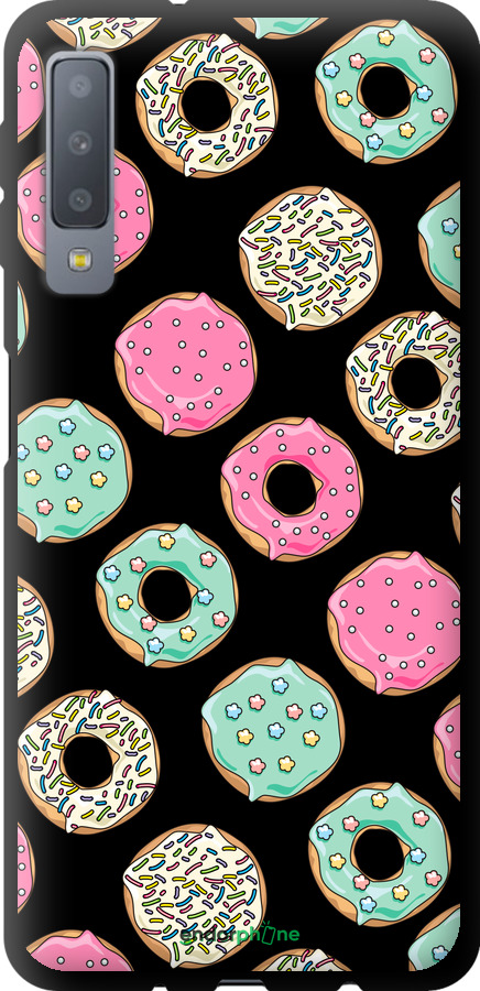 TPU чехол Пончики 1 для Samsung Galaxy A7 (2018) A750F - 4657b-1582 изображение 