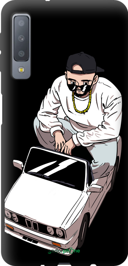 TPU чехол Тачка для Samsung Galaxy A7 (2018) A750F - 4663b-1582 изображение 