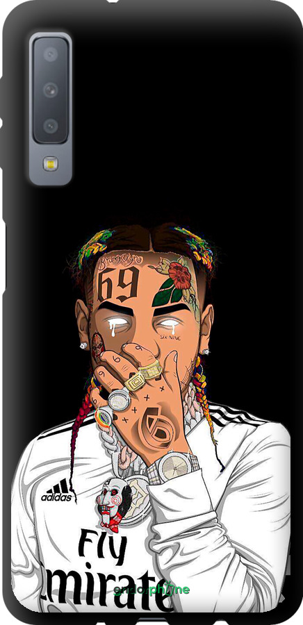 TPU чехол Swag1 для Samsung Galaxy A7 (2018) A750F - 4673b-1582 изображение 