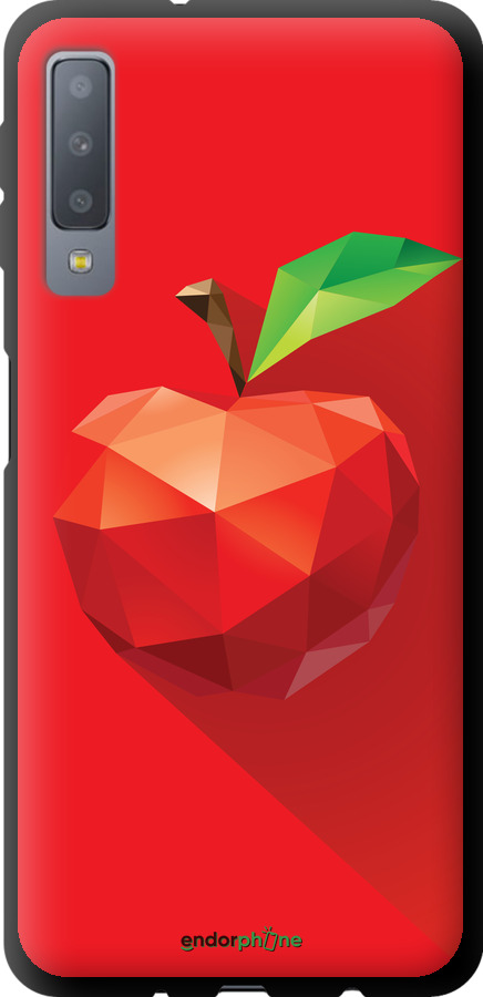 TPU чехол Яблоко для Samsung Galaxy A7 (2018) A750F - 4696b-1582 изображение 