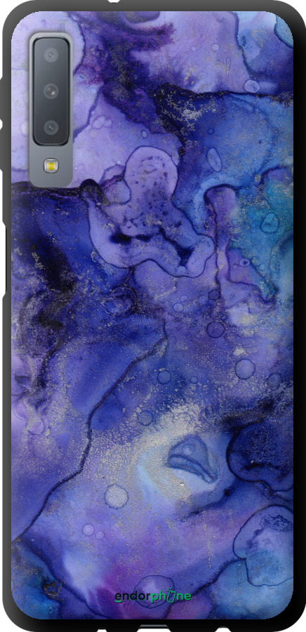 TPU чехол Мармур 7 для Samsung Galaxy A7 (2018) A750F - 4802b-1582 изображение 