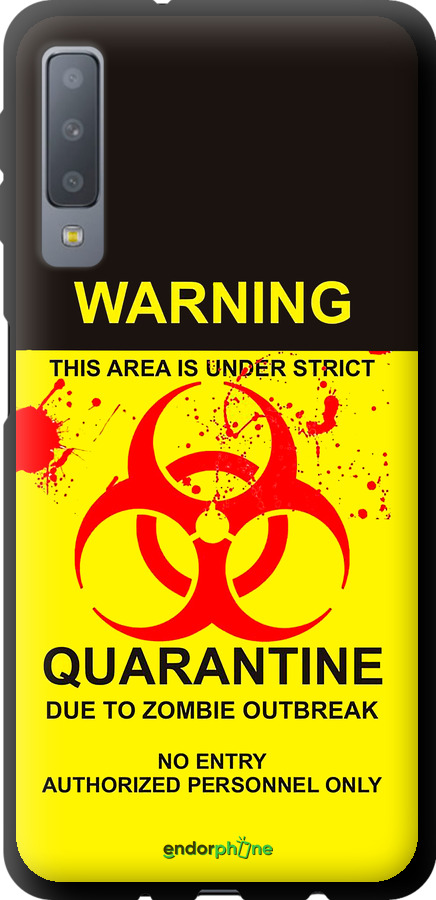 TPU чехол Biohazard  9 для Samsung Galaxy A7 (2018) A750F - 4825b-1582 изображение 