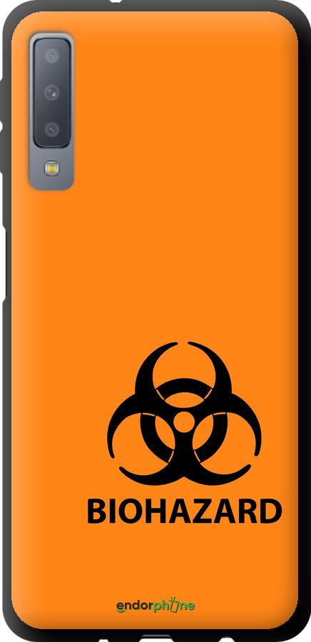 TPU чехол biohazard 33 для Samsung Galaxy A7 (2018) A750F - 4851b-1582 изображение 