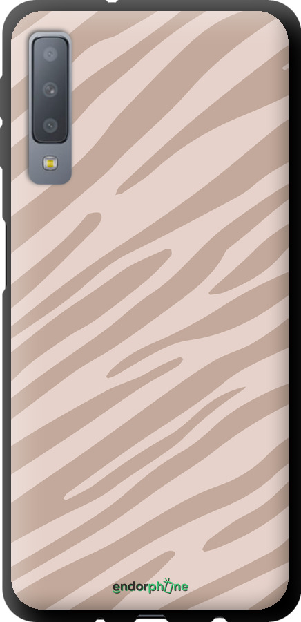 TPU чехол Зебра беж для Samsung Galaxy A7 (2018) A750F - 4875b-1582 изображение 