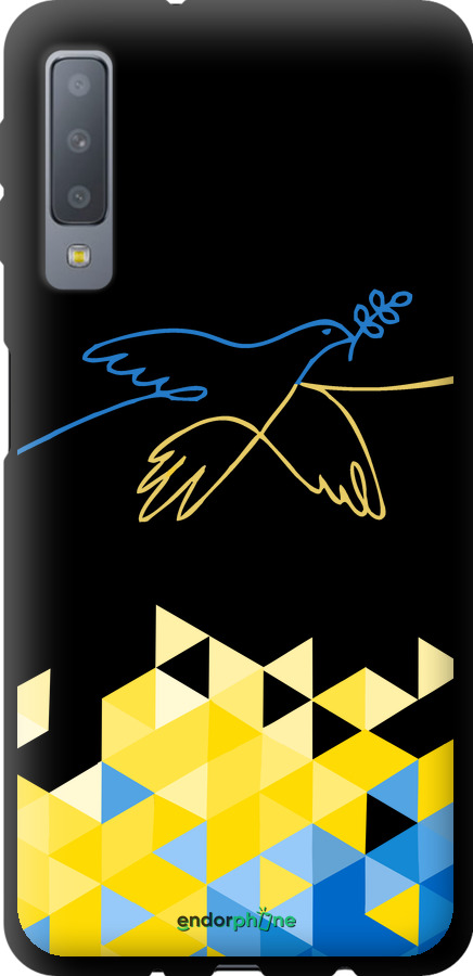 TPU чехол Птица мира для Samsung Galaxy A7 (2018) A750F - 5231b-1582 изображение 