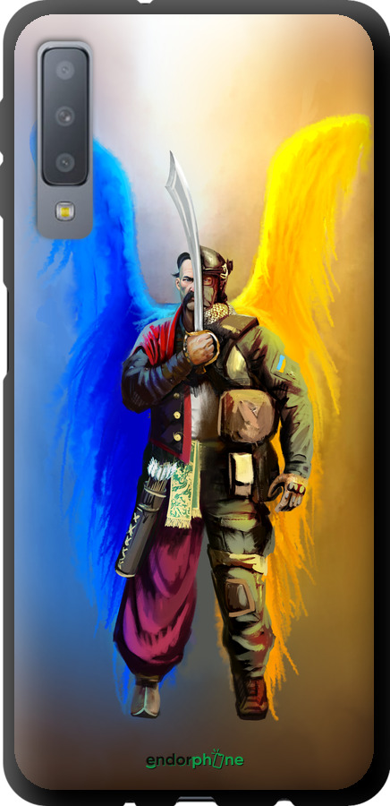 TPU чехол Воїн Ангел  для Samsung Galaxy A7 (2018) A750F - 5317b-1582 изображение 