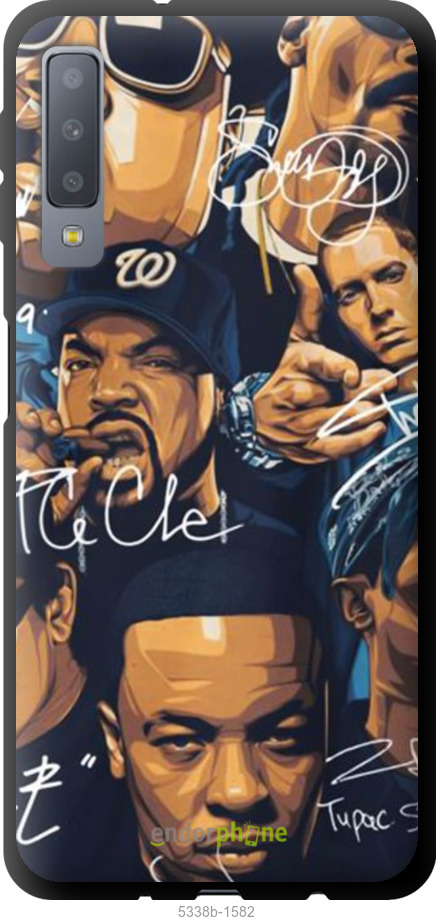 TPU чехол № 5338 для Samsung Galaxy A7 (2018) A750F - 5338b-1582 изображение 