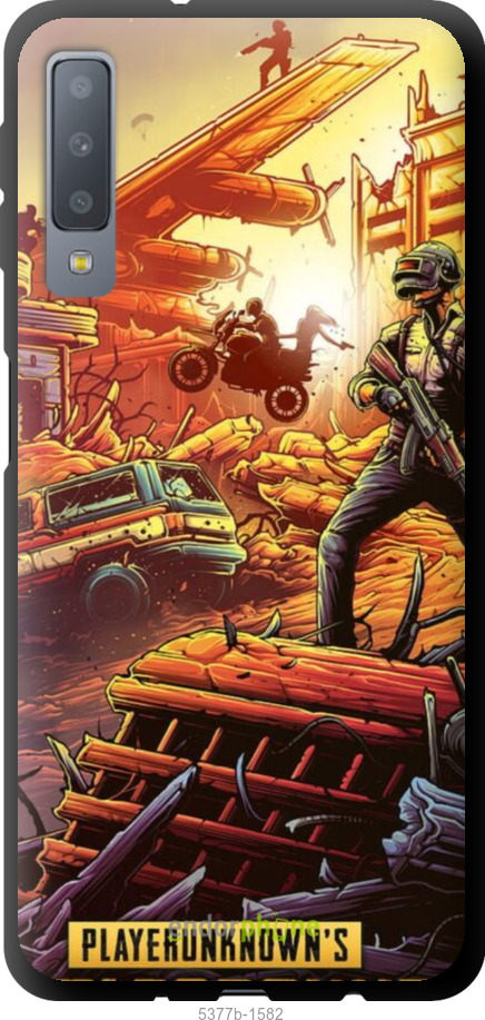 TPU чехол № 5377 для Samsung Galaxy A7 (2018) A750F - 5377b-1582 изображение 