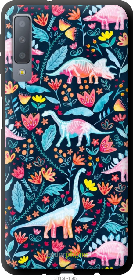 TPU чехол № 5415 для Samsung Galaxy A7 (2018) A750F - 5415b-1582 изображение 