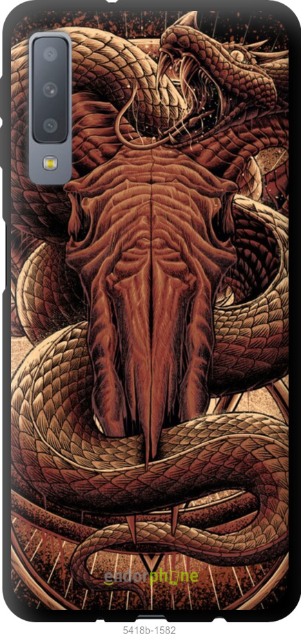 TPU чехол № 5418 для Samsung Galaxy A7 (2018) A750F - 5418b-1582 изображение 