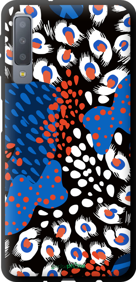 TPU чехол Абстрактний фон v2 для Samsung Galaxy A7 (2018) A750F - 5503b-1582 изображение 