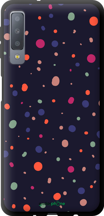 TPU чехол Горошок v2 для Samsung Galaxy A7 (2018) A750F - 5599b-1582 изображение 