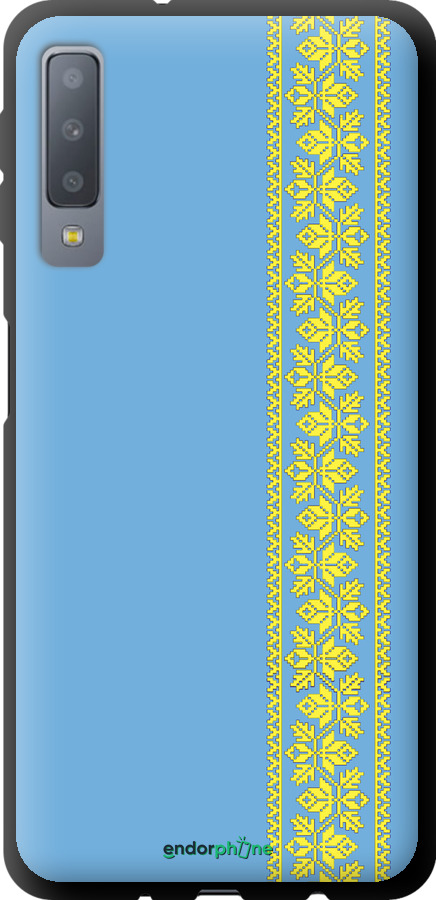 TPU чехол Вышиванка 33 для Samsung Galaxy A7 (2018) A750F - 602b-1582 изображение 