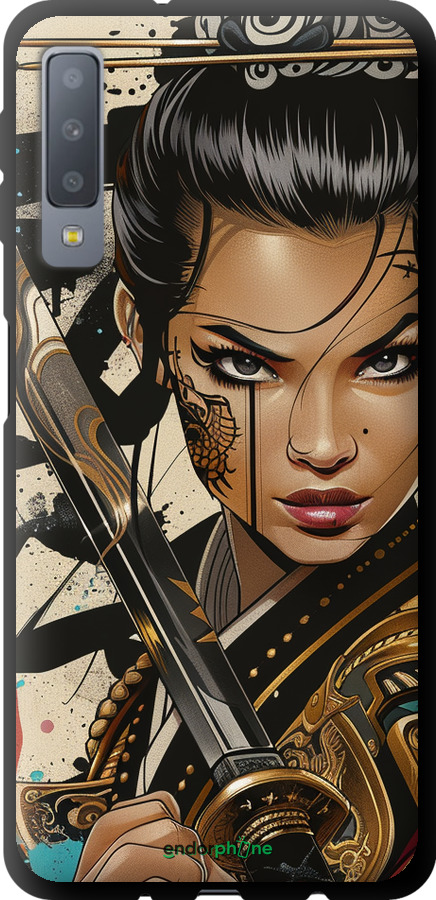 TPU чехол Воительница ветров для Samsung Galaxy A7 (2018) A750F - 6077b-1582 изображение 