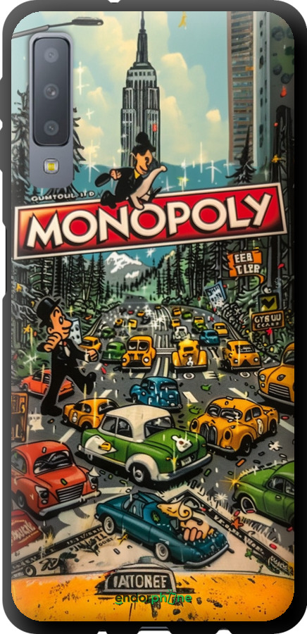 TPU чехол Міський драйв Monopoly для Samsung Galaxy A7 (2018) A750F - 6088b-1582 изображение 