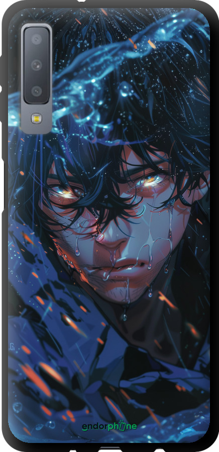 TPU чехол Satoru Gojou для Samsung Galaxy A7 (2018) A750F - 6128b-1582 изображение 