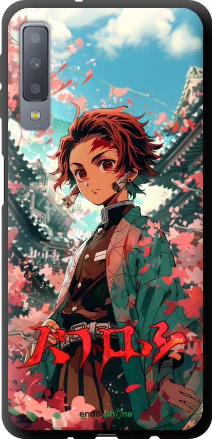 TPU чехол Tanjiro Kamado для Samsung Galaxy A7 (2018) A750F - 6132b-1582 изображение 