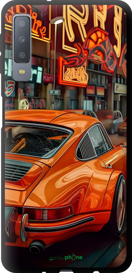 TPU чехол Порше для Samsung Galaxy A7 (2018) A750F - 6334b-1582 изображение 