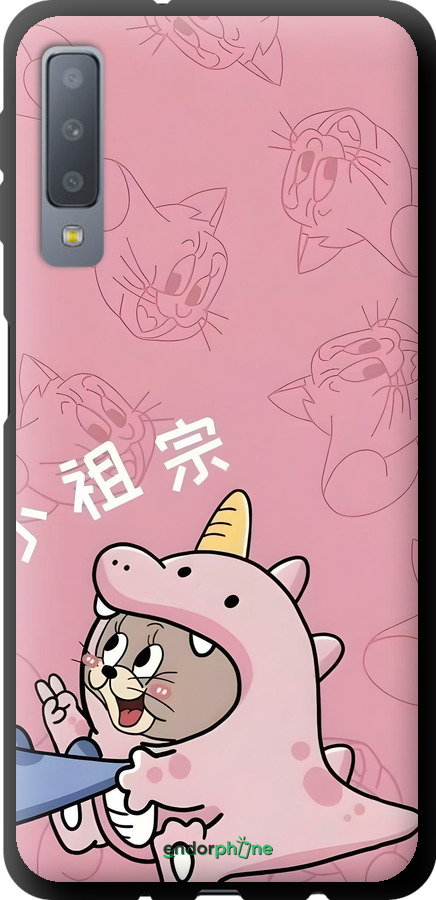 TPU чехол Том і джеррі 2 для Samsung Galaxy A7 (2018) A750F - 6359b-1582 изображение 