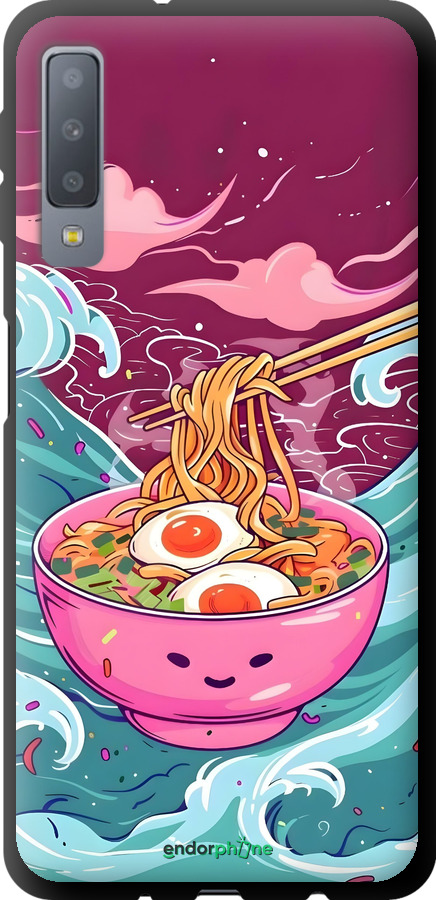 TPU чехол Рамен для Samsung Galaxy A7 (2018) A750F - 6360b-1582 изображение 