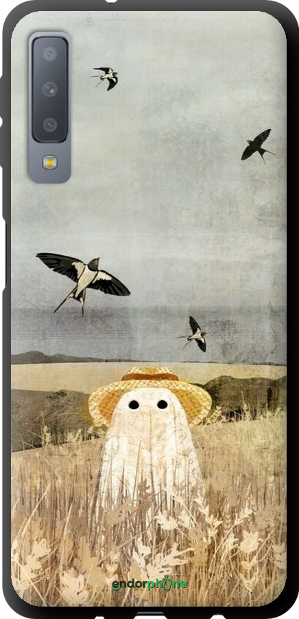 TPU чехол Призрак в поле для Samsung Galaxy A7 (2018) A750F - 6427b-1582 изображение 