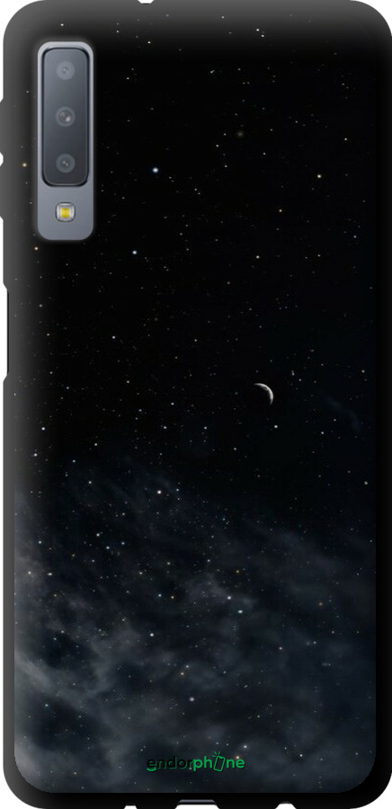 TPU чехол Ночное небо для Samsung Galaxy A7 (2018) A750F - 6451b-1582 изображение 