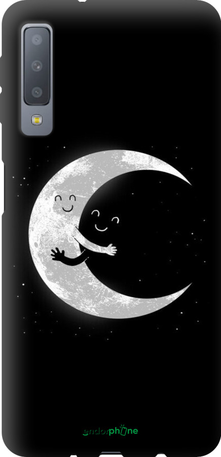 TPU чехол Місячні обійми для Samsung Galaxy A7 (2018) A750F - 6508b-1582 изображение 