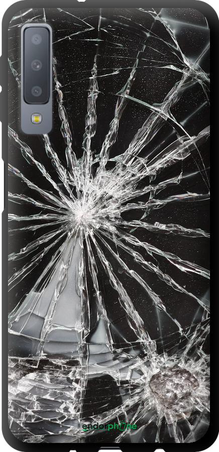 TPU чехол Glass для Samsung Galaxy A7 (2018) A750F - 6608b-1582 изображение 