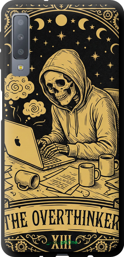 TPU чехол The Overthinker для Samsung Galaxy A7 (2018) A750F - 6774b-1582 изображение 