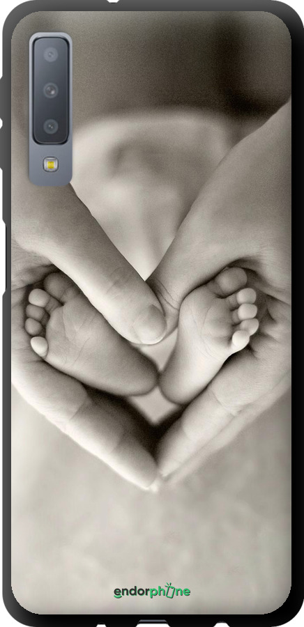 TPU чехол Любовь для Samsung Galaxy A7 (2018) A750F - 699b-1582 изображение 