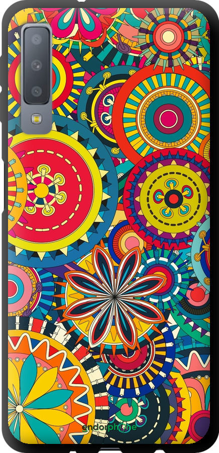 TPU чехол Узор 5 для Samsung Galaxy A7 (2018) A750F - 902b-1582 изображение 