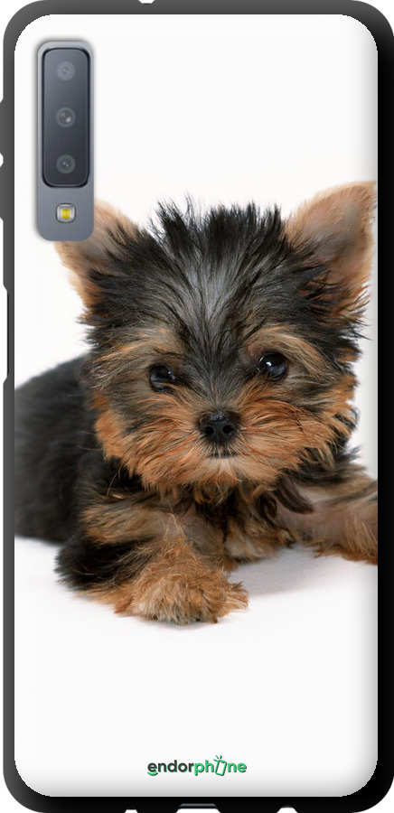 TPU чехол Щенок йоркширского терьера для Samsung Galaxy A7 (2018) A750F - 931b-1582 изображение 