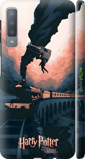 3D пластиковый матовый чехол Гарри Поттер для Samsung Galaxy A7 (2018) A750F - 6331m-1582 изображение 