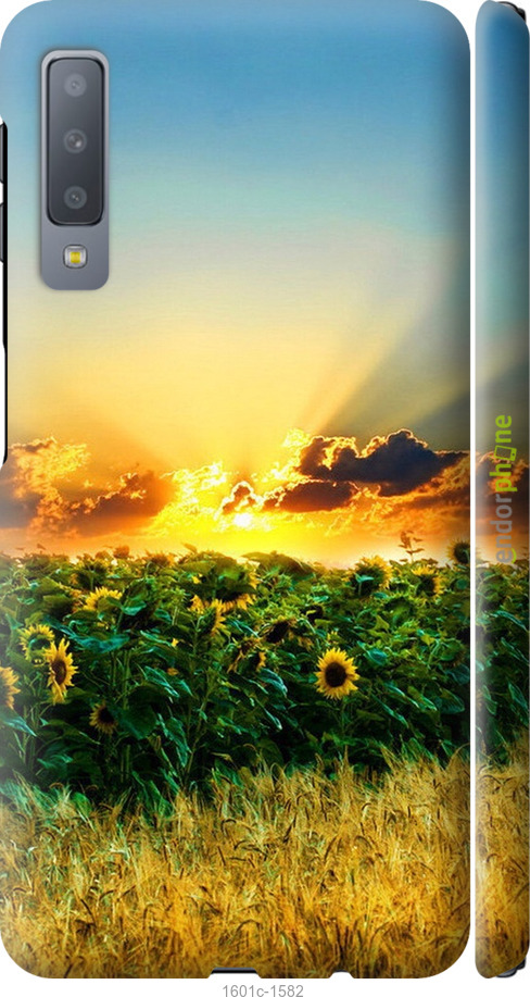 

3D пластиковий матовий чохол "Україна" для Samsung Galaxy A7 (2018) A750F