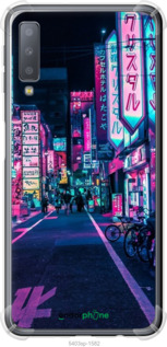 Силикон с усиленными углами чехол № 5403 для Samsung Galaxy A7 (2018) A750F - 5403sp-1582 изображение 