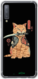 Силіконовий протиударний с посиленими кутами чехол Catana для Samsung Galaxy A7 (2018) A750F - 6262sp-1582 изображение 