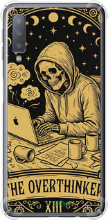 Силикон с усиленными углами чехол The Overthinker для Samsung Galaxy A7 (2018) A750F - 6774sp-1582 изображение 