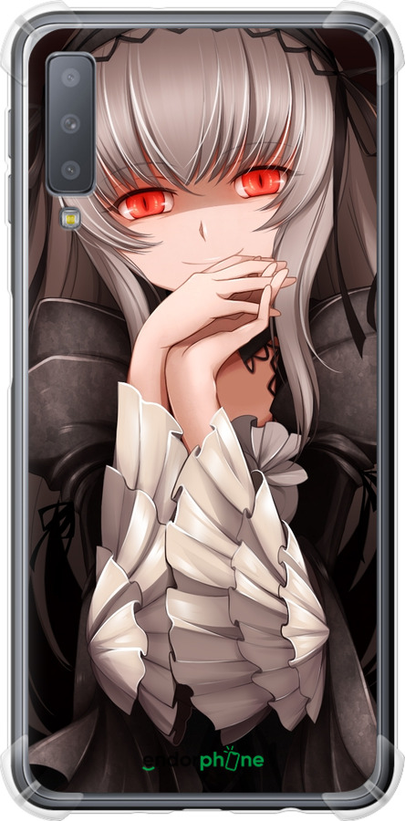 Силикон с усиленными углами чехол Suigintou для Samsung Galaxy A7 (2018) A750F - 6606sp-1582 изображение 