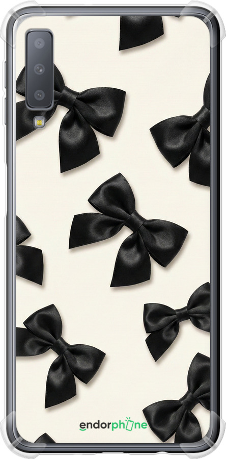 Силіконовий протиударний с посиленими кутами чехол Dark Coquette для Samsung Galaxy A7 (2018) A750F - 6765sp-1582 изображение 